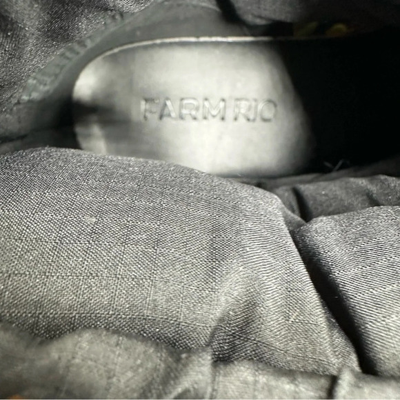 FARM Rio Lug Sole Bootie in Black. Sz: 8.5 - Picture 10 of 11